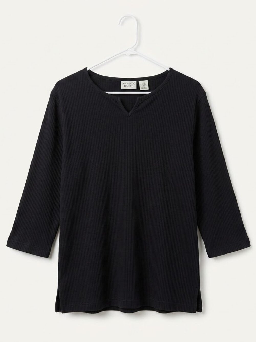 Classic Elements Woman Knitted 3/4 Sleeve Top 16/18W - Picture 1 of 10